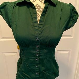 Banana Republic Cap sleeve blouse